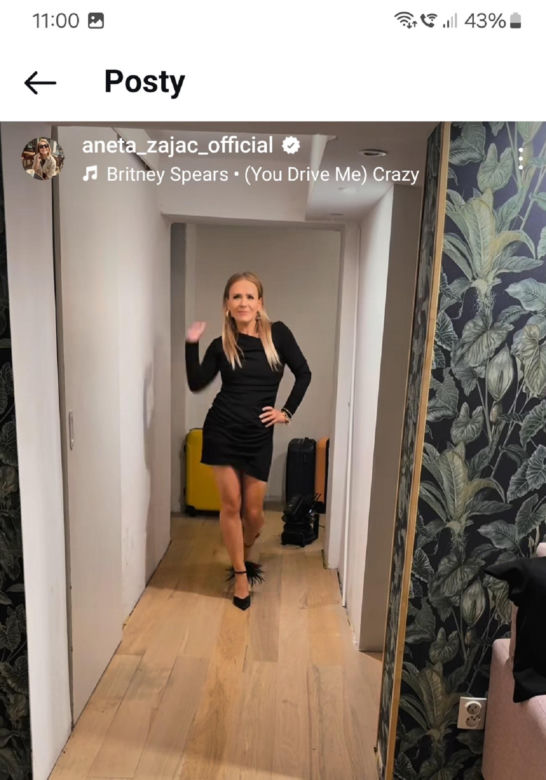 Pierwsza miłość. Aneta Zając jako Dominika Porcz na planie