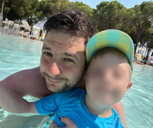 Patryk Jaki na wakacjach z dziećmi