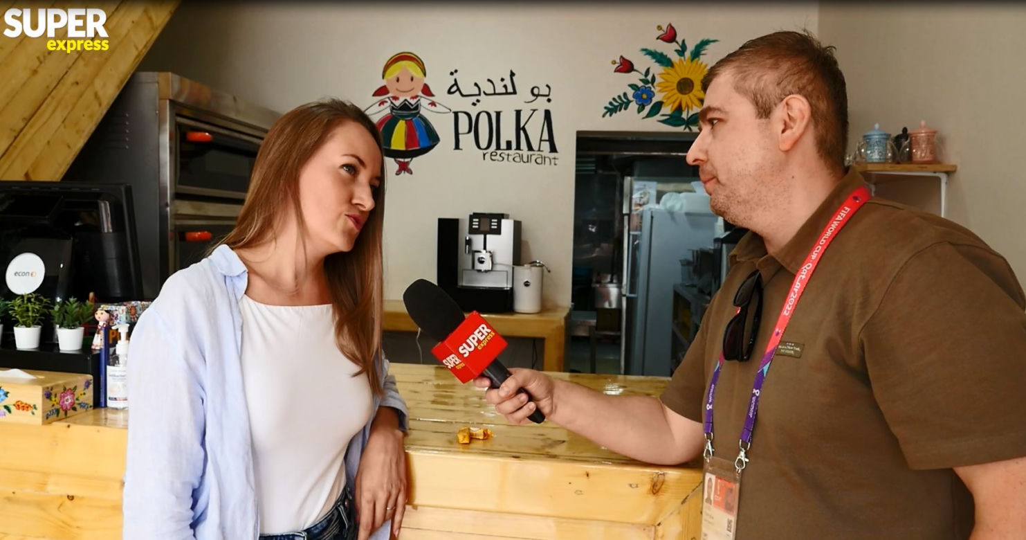 Jedliśmy pierogi w polskiej restauracji w Katarze!