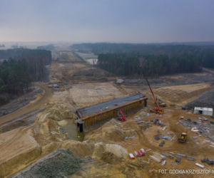 Budowa S7 na trasie Napierki - Płońsk. Zobacz postępy prac [GALERIA]