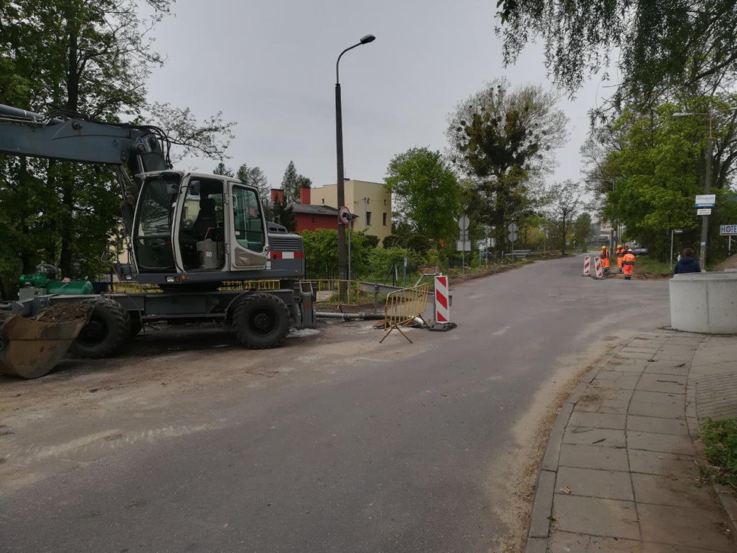 Ruszyła przebudowa ulicy Ceramicznej w Toruniu