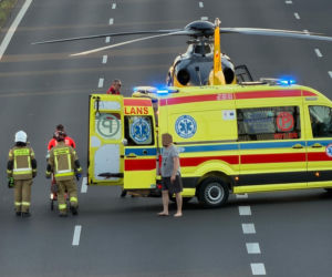 Poważny wypadek na S8. Troje dzieci trafiło do szpitala
