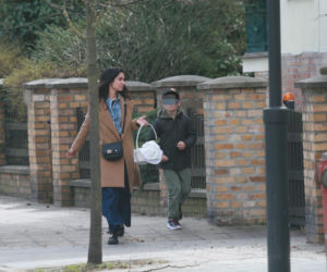 Marta Kaczyńska ze święconką