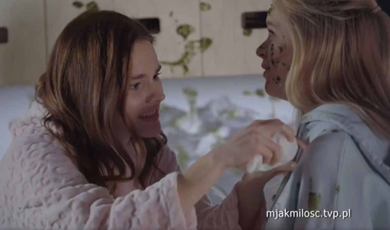 M jak miłość: Franka (Dominika Kachlik), Basia (Gabriela Raczyńska)