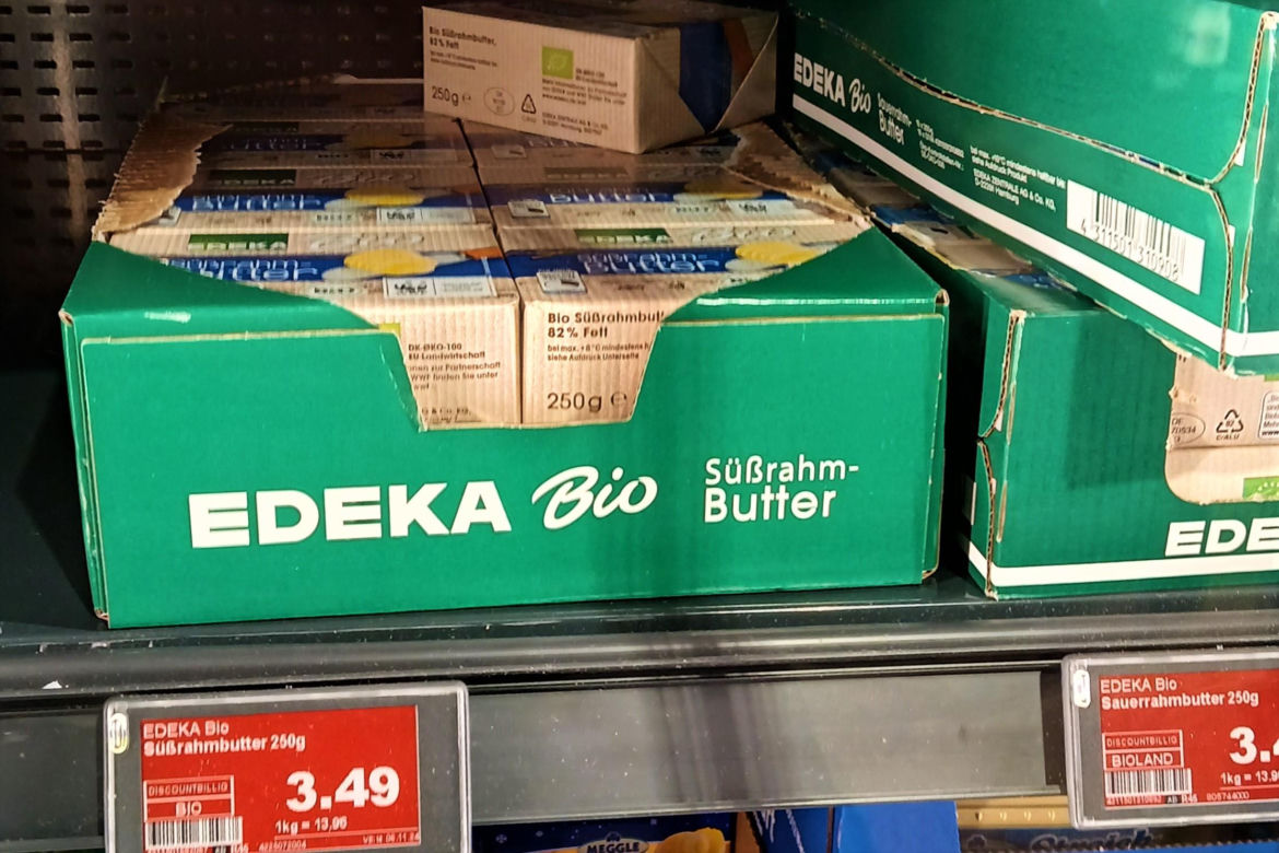 Ceny masła w Polsce i w Niemczech