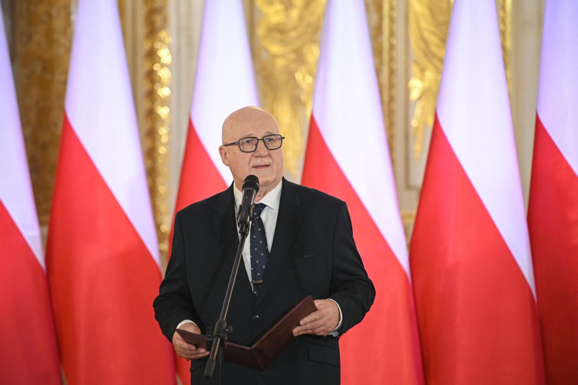 Karol Nawrocki na Zamku Królewskim 