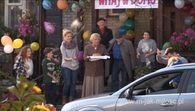 M jak miłość odc. 1113. Ewa (Dominika Kluźniak), Marek (Kacper Kuszewski), Barbara (Teresa Lipowska), Lucjan (Witold Pyrkosz)