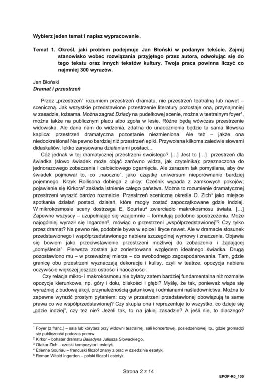 Matura 2021 polski rozszerzony, odpowiedzi, arkusze CKE, pytania, zadania, język polski poziom rozszerzony [10 maja 2021]