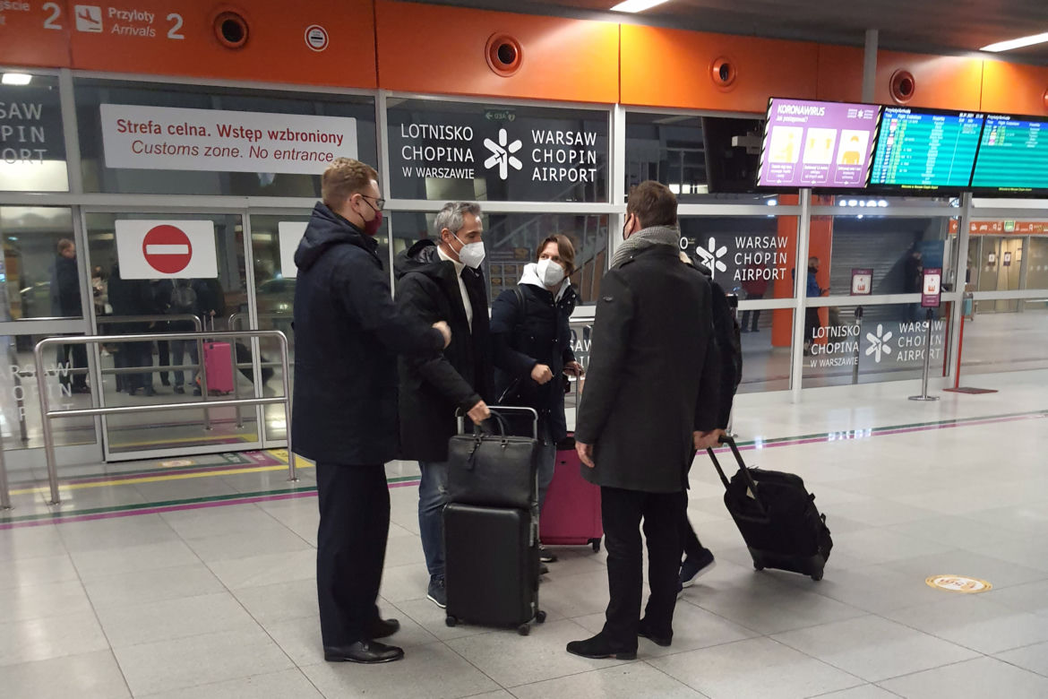 Paulo Sousa w Warszawie
