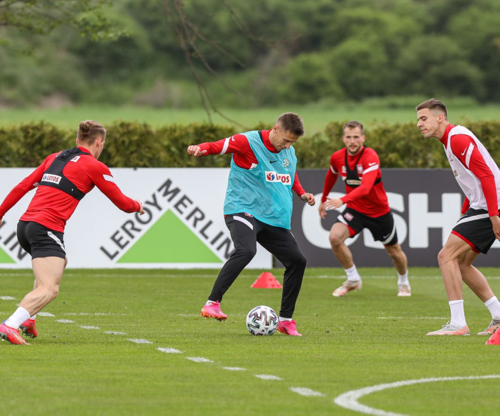 Grzegorz Krychowiak na treningu reprezentacji w Opalenicy