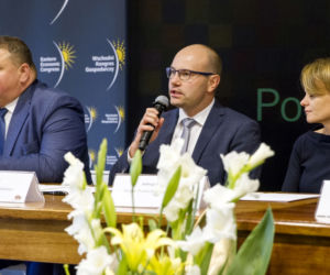 Pawilon Polski z EXPO 2020 stanie na kampusie Politechniki Białostockiej