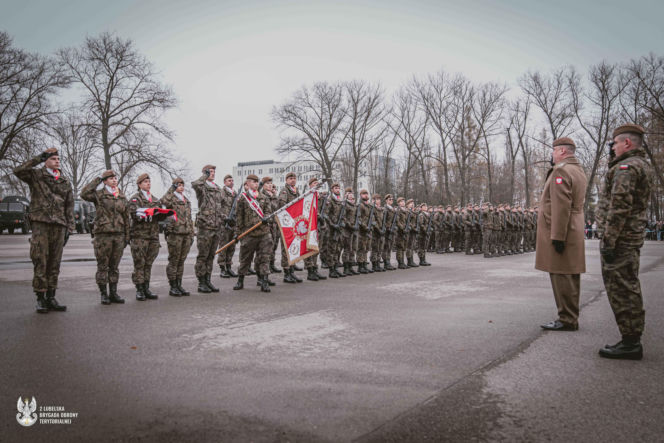 Nowi terytorialsi złożyli wojskową przysięgę