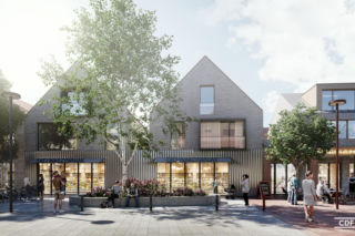 Lokalnie, jakościowo i z drewna. Tak będzie wyglądać centrum niewielkich Michałowic. Konkurs wygrało biuro CDF Architekci