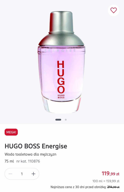Perfumy w promocji w Rossmanie