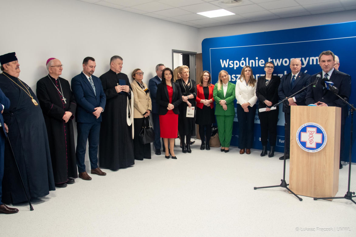 Nowy blok operacyjny w szpitalu przy al. Kraśnickiej w Lublinie został oficjalnie otwarty 20 lutego