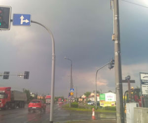 Burzowe klimaty nad Bydgoszczą