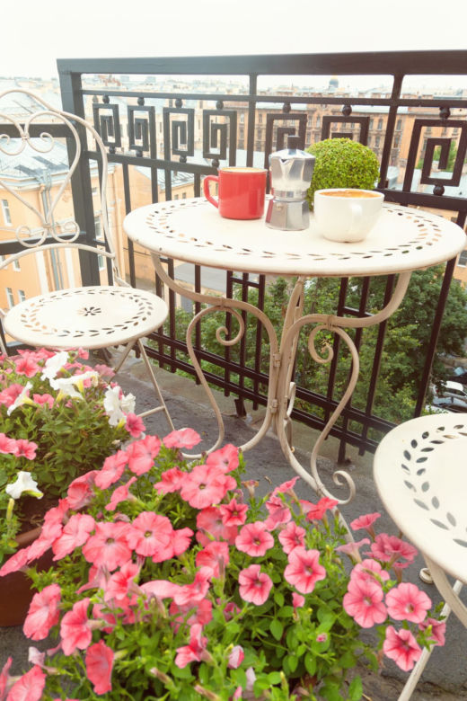 Mały balkon