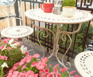 Mały balkon
