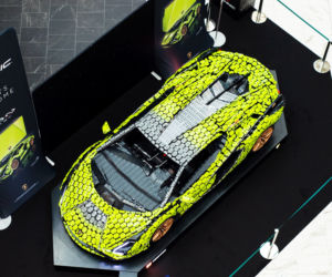 Lamborghini Sian z klocków LEGO - model w skali 1:1