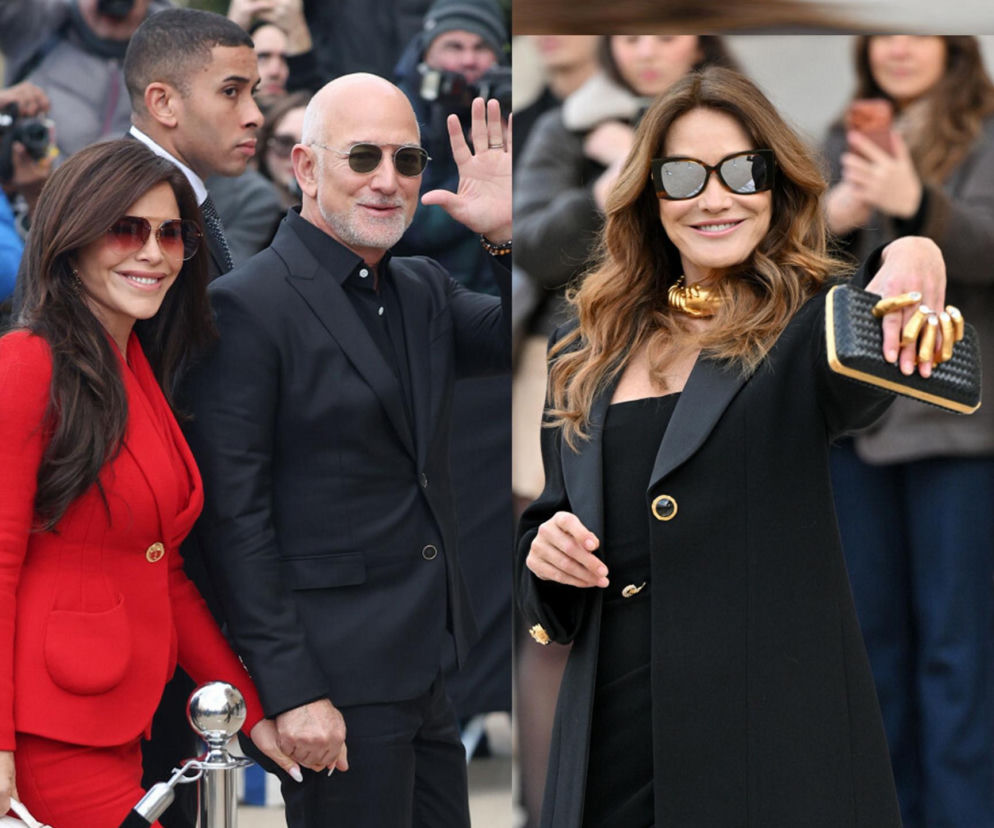 Tłum gwiazd  na pokazie Schaparelli