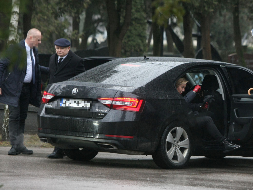Jarosław Kaczyński na obchodach miesięcznicy smoleńskiej