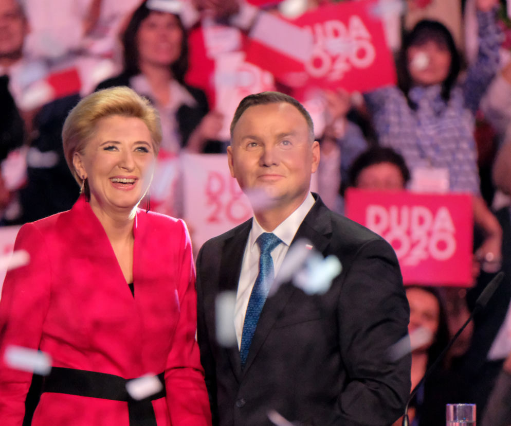 Andrzej Duda i Agata Duda. Taki styl ma para prezydencka