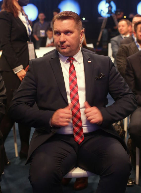 Przemysław Czarnek z żoną