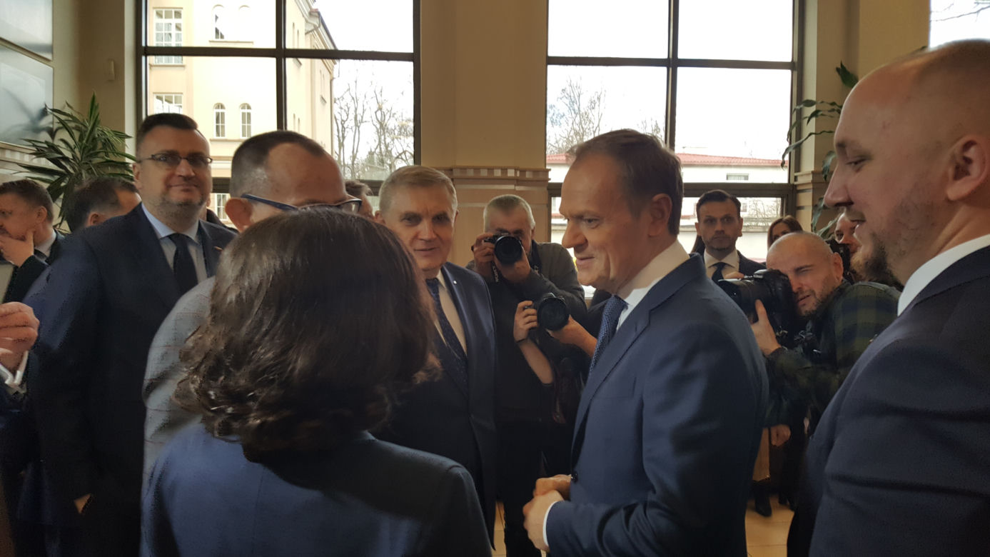 Donald Tusk w Białymstoku. V Festiwal Dyplomatyczny