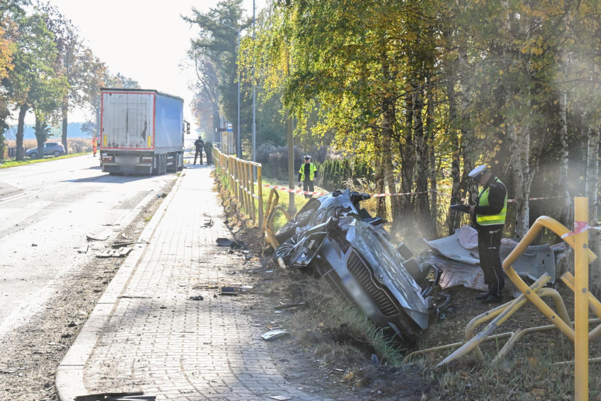 Celiny. Śmiertelny wypadek na DK73