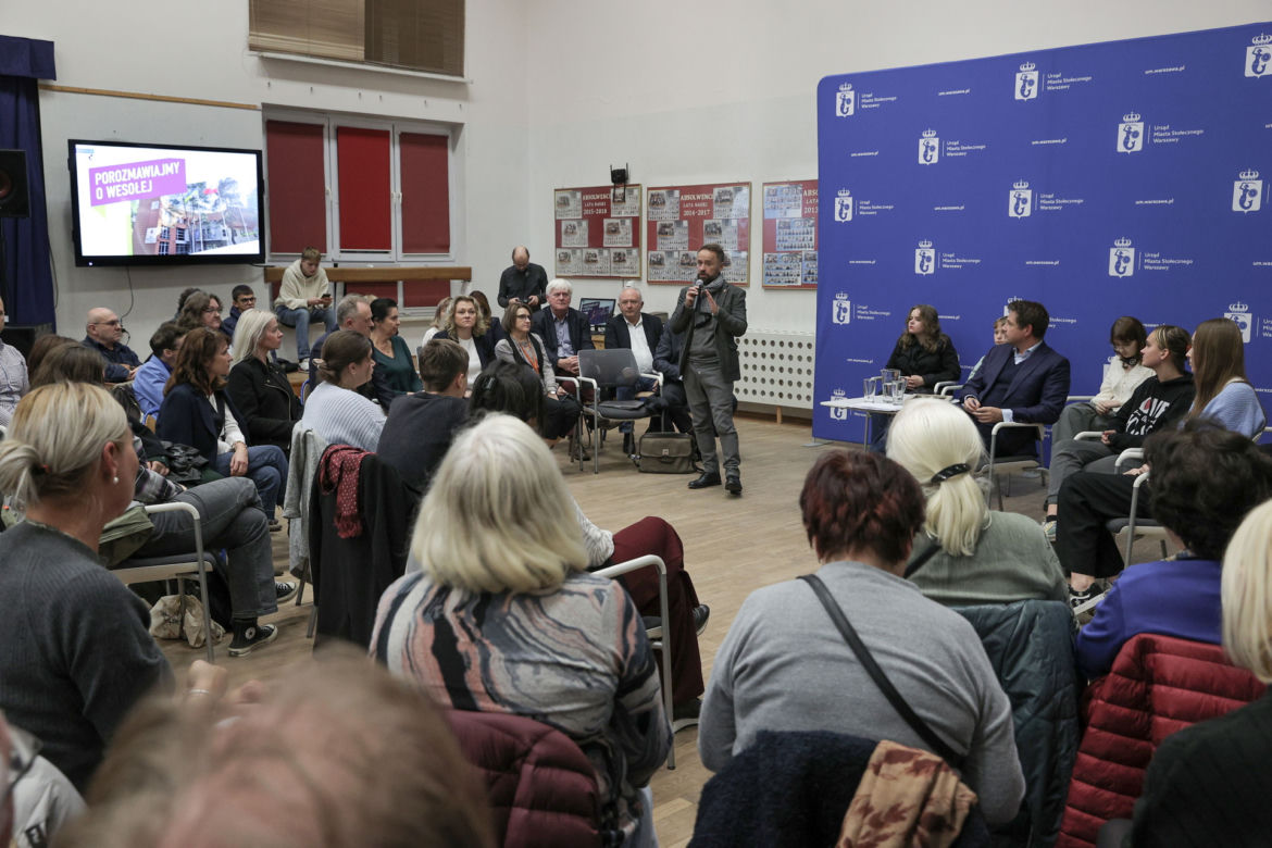 Rafał Trzaskowski odwiedził Wesołą