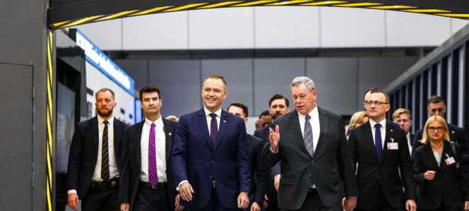 Nawrocki w zakładach Lockheed Martin