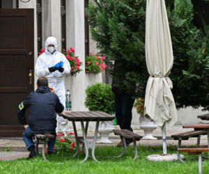 Nagranie po ataku nożownika w Jarosławiu. To on doprowadził do krwawej masakry