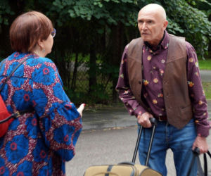 Barwy szczęścia odc. 3288. Irenka (Krystyna Tkacz), Tolek Koszyk (Marek Siudym)