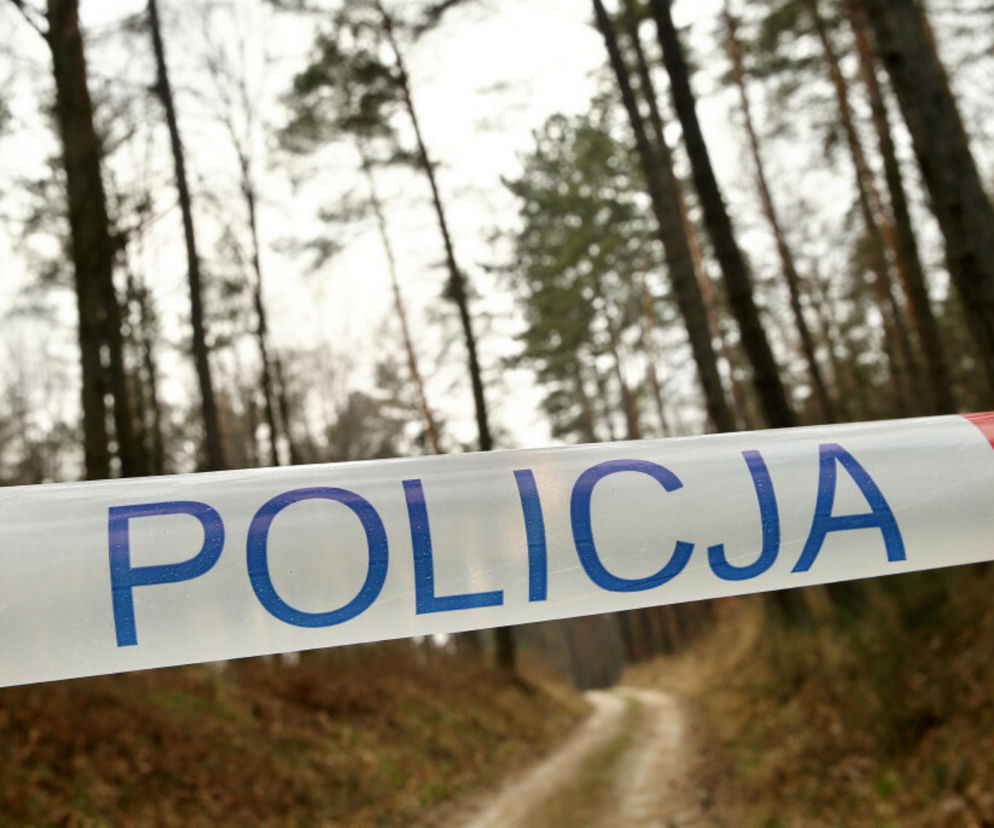 Znalazł szczątki drona podczas spaceru po lesie? Policja i prokuratura na miejscu tajemniczego znaleziska