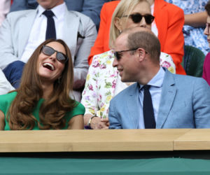 Książę William i księżna Kate na turnieju Wimbledonu