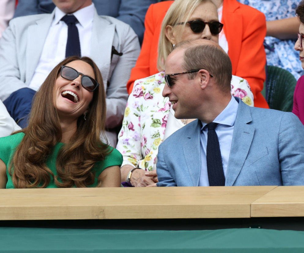 Książę William i księżna Kate na turnieju Wimbledonu