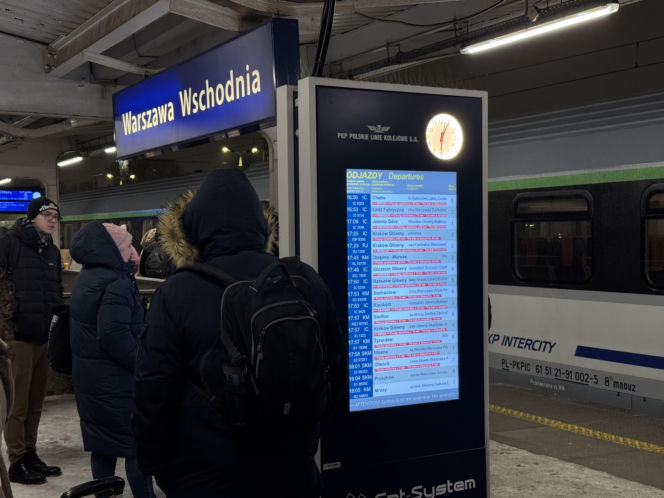 Utrudnienia w Warszawie z powodu pogody