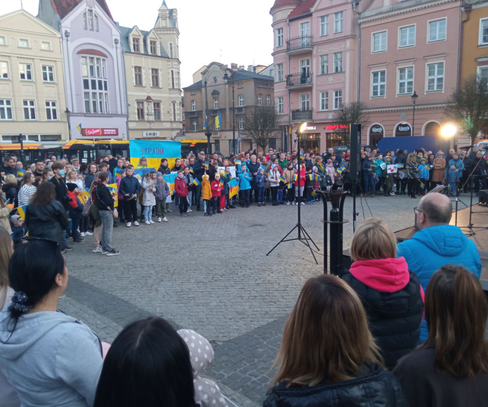Kujawsko-Pomorski Dzień Solidarności z Ukrainą w Grudziądzu