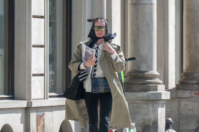 Magdalena Cielecka walczy z wiatrem