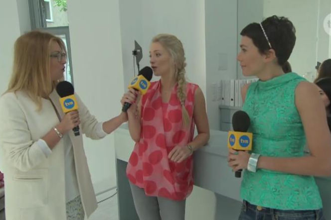 Dzień Dobry Wakacje. Barbara Kurdej-Szatan, Olga Bołądź na planie filmu Dzień Dobry kocham cię