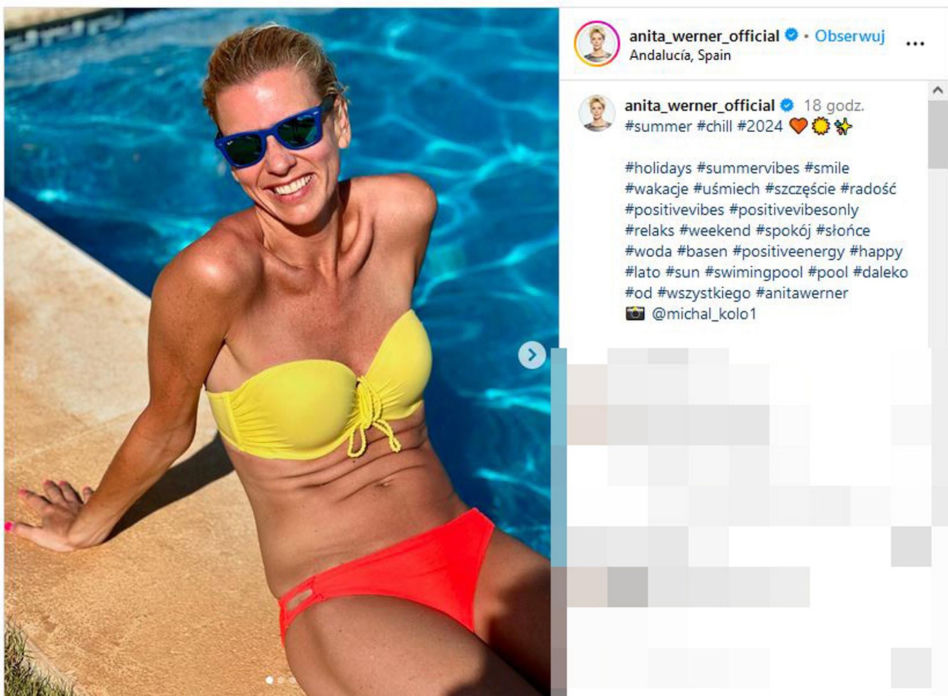 Anita Werner jak Charlize Theron. W „Faktach” tak nie wygląda.