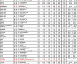Lista całodobowych Biedronek