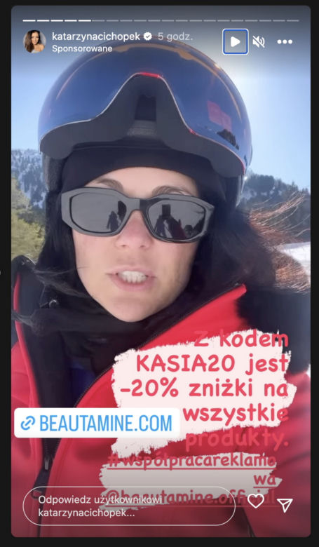 Cichopek znowu na wakacjach