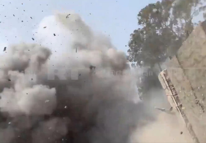 Reporter wojenny oszukał przeznaczenie! Wideo mrozi krew w żyłach