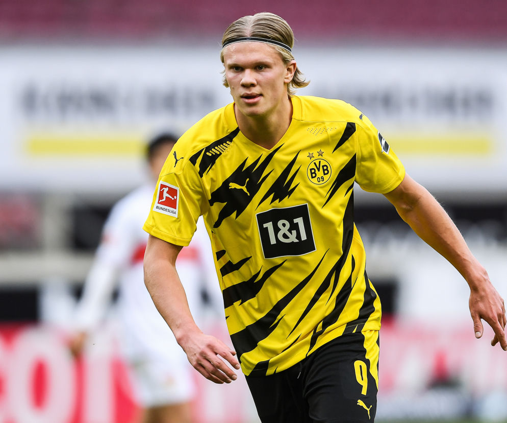 Erling Haaland w tej edycji Ligi Mistrzów zdobył 10 bramek.