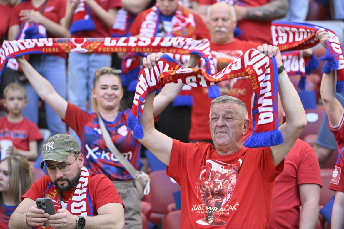 Kibice na finale Pucharu Polski: Górnik - Raków