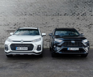 Suzuki Across Plug-in Hybrid i-AWD e-CVT Elegance & Toyota RAV4 Hybrid i-AWD e-CVT Black Edition by JBL