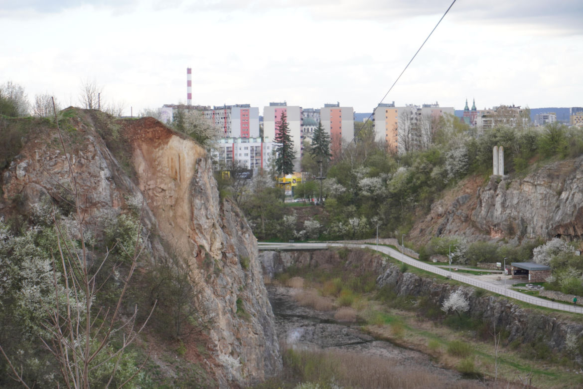 Panorama Kielc z Kadzielni
