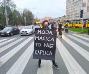 Rondo de Gaulla w Warszawie: Trwa Ogólnopolski Strajk Kobiet