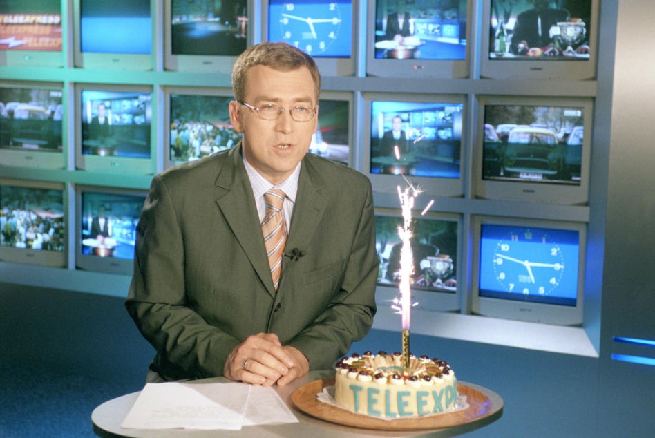 Maciej Orłoś świętuje 40-ste urodziny  "Teleexpressu"